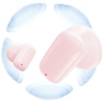 USAMS Bluetooth 5.3 TWSTD Series Wireless Headphones Blue/Blue BHUTD02 (TD22) - imagine 6