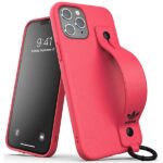 Adidas OR Hand Strap Case iPhone12 Pro Max signal pink 42398