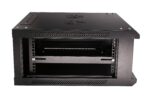 Extralink 4U 600x600 Black | Rackmount cabinet | wall mounted - imagine 8