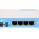 MikroTik hAP lite | WiFi Router | RB941-2nD, 2,4GHz, 4x RJ45 100Mb/s
