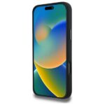 BMW BMHMP16X23SAXK iPhone 16 Pro Max 6.9" black hardcase Silicone Middle Stripe MagSafe - imagine 5