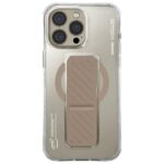 Skinarma case Axon iPhone 16 Pro 6.3"    Magnetic Charging + Grip Stand champagne