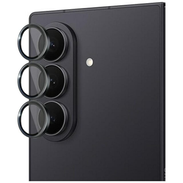 Camera Lens Protector 3MK Lens Protection Pro for Samsung Galaxy Z Fold7 black 1pc - imagine 4