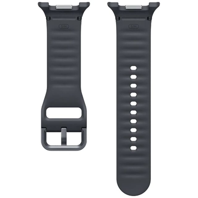 Band Samsung Sport for Galaxy Watch8 / Watch8 Classic (S/M) dark gray - imagine 2