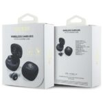 Guess Bluetooth headphones GUTWSJ144ESK TWS + docking station black Iridescent 4G Printed Logo - imagine 6