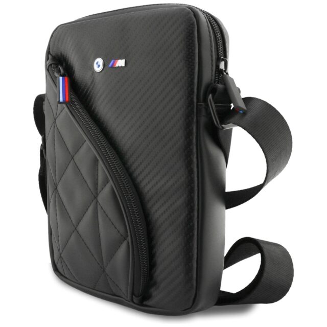 Bag BMW Carbon Pockets & Metal Logo 8" black - imagine 2