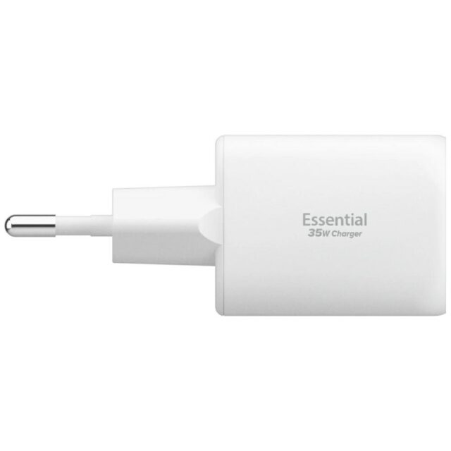 Ładowarka sieciowa Spigen Essential       EE352EU 35W USB-C/USB-A biały - imagine 3