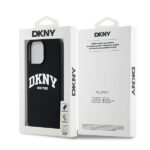 DKNY DKHMP13XSNYACH iPhone 13 Pro Max 6.7" black hardcase Liquid Silicone White Printed Logo MagSafe - imagine 8