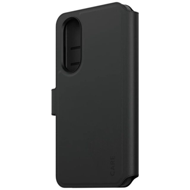 Case CARE by PanzerGlass Feature Tango 2w1 Wallet Qi for Samsung Galaxy S25 Edge black - imagine 4