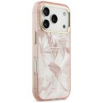 Guess Jungle Tonal Triangle MagSafe Case for iPhone 17 Pro Max Pink - imagine 4