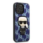 Karl Lagerfeld KLHCP13LPMNIKBL iPhone 13 Pro / 13 6,1" hardcase blue Monogram Ikonik Patch - imagine 4