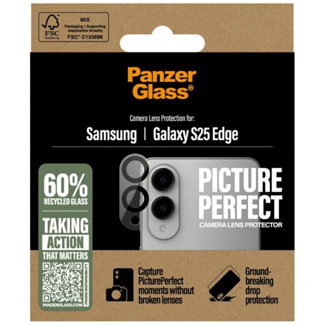 Tempered Glass for Lens PanzerGlass PicturePerfect Lens Protector for Samsung Galaxy S25 Edge - imagine 4