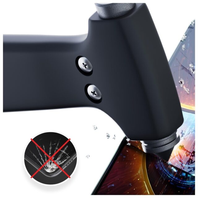 Szkło prywatyzujące 3MK HardGlass Max     Privacy do Xiaomi Redmi 15 4G/ 15 5G - imagine 5