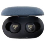 Guess Bluetooth headphones GUTWSPGTSPSB TWS + docking station blue Grained Classic Logo - imagine 3