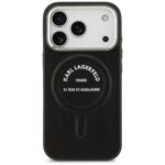 Karl Lagerfeld Karl RSG Logo MagSafe Case for iPhone 17 Pro Max Black - imagine 3