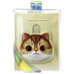 Nimmy card wallet khaki Big Eyed Pet 2.0 Cat - imagine 6