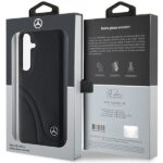 Mercedes MEHCS24S23RBCSK S24 S921 Black Hardcase Leather Curved Stitches - imagine 8