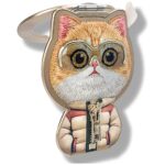 Magnetic pendant Nimmy Cool&Cute    2.0 Cat brown - imagine 3