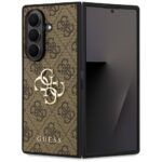Case Guess Big 4G Logo Classic Logo for Samsung Galaxy Z Fold7 brown