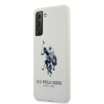 US Polo USHCS21MSLHRWH S21+ G996 white Silicone Logo - imagine 2