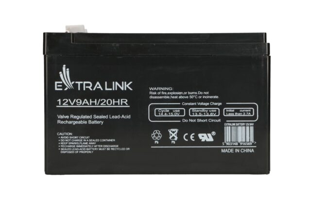 Extralink AGM 12V 9Ah | Battery | maintenance-free - imagine 3