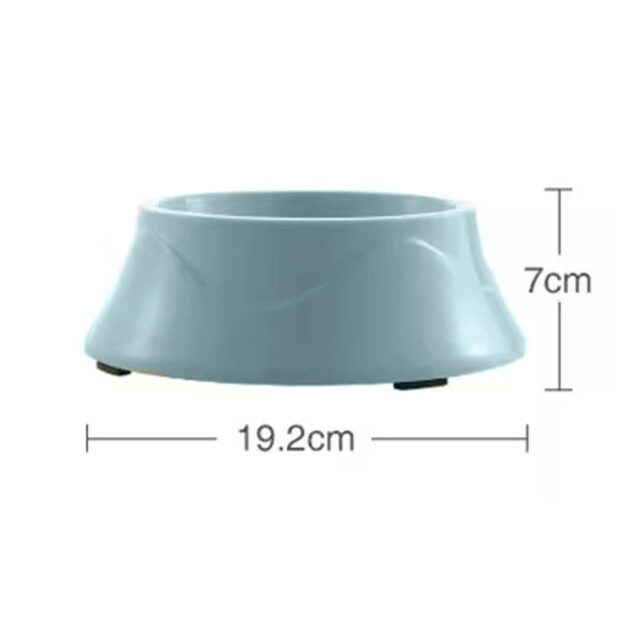 Double Bowl for Dogs and Cats Extralink Pets, Metal 2-in-1 for Dry Wet Food and Water pet-823 - imagine 3