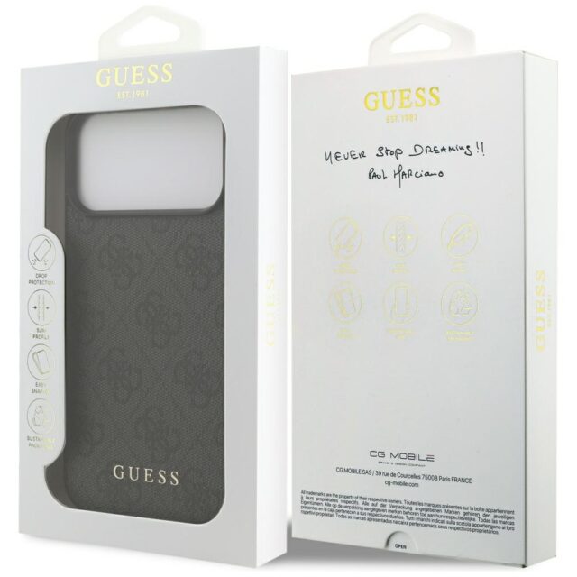 Guess 4G Classic case for iPhone 17 Pro Max black - imagine 8
