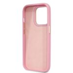 Guess GUHCP14LHGCRHP iPhone 14 Pro 6,1" pink hardcase Croco Collection - imagine 7