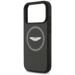Case Aston Martin HC Kevlar Counter      Design MagSafe for iPhone 17 Pro black - imagine 6