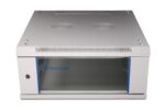 Extralink 4U 600x600 Gray | Rackmount cabinet | wall mounted - imagine 2