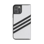 Adidas OR Booklet Case PU iPhone12/12 Pro 6,1" white black 42248 - imagine 3
