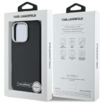 Karl Lagerfeld KLHMP16XPGMSRPK iPhone 16 Pro Max 6.9" black hardcase FW Metal Plate MagSafe - imagine 8