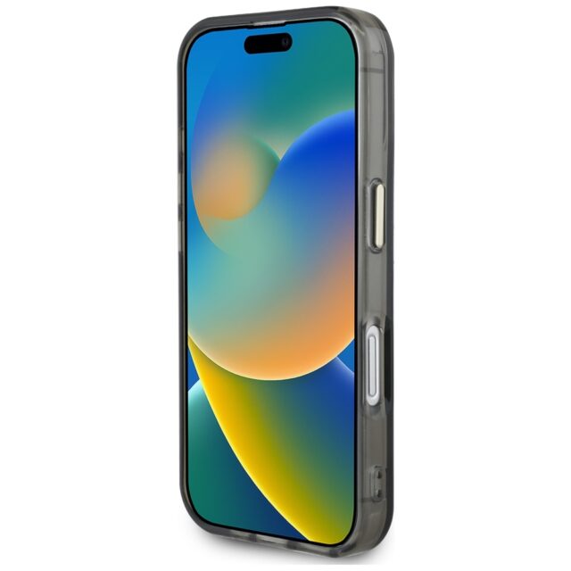 Case Guess IML Metal Mountain Logo MagSafe for iPhone 16 black - imagine 5