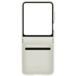 Samsung Case EF-VF731PUEGWW Z Flip5 F731 cream Flap ECO-Leather Case - imagine 4