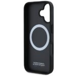 BMW BMHMP16S23PUPDG iPhone 16 6.1" grey hardcase M Perforated Tricolor Line MagSafe - imagine 7