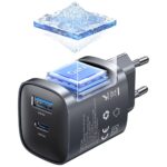 Wall charger USAMS CC290 T66 45W GaN 1xUSB-A 1xUSB-C tarnish - imagine 5