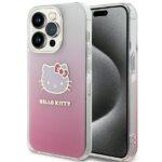 Hello Kitty HKHCP14LHDGKEP iPhone 14 Pro 6.1" pink hardcase IML Gradient Electrop Kitty Head