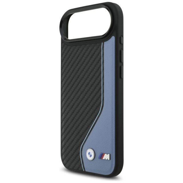 Case BMW M Carbon Logo MagSafe for iPhone 17 Air blue - imagine 6