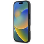 Case Karl Lagerfeld HC Grained PU Cardslot Metal Signature for iPhone 16 Pro Max black - imagine 5