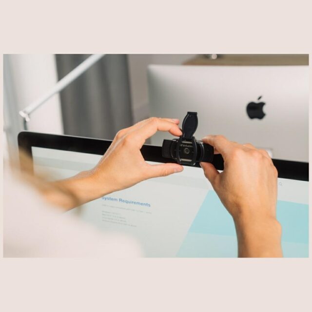 Verbatim Full HD 1080p Webcam with Microphone AWC-01 black 49578 - imagine 7