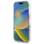 Guess GUHMP16SRBFGFGMP iPhone 16 6.1" pink hardcase Resin Flower Glitter MagSafe - imagine 5