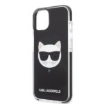 Karl Lagerfeld KLHCP13MTPECK iPhone 13/ 14 / 15 6,1" hardcase black Choupette Head - imagine 6