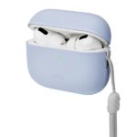 UNIQ Lino Case AirPods Pro 2 gen Silicone arctic blue - imagine 2