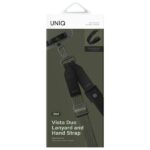 UNIQ Vista Universal phone lanyard 2in1 forest black - imagine 4