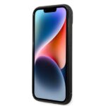 Karl Lagerfeld KLHCP14SCSSK iPhone 14/ 15 / 13 6,1" hardcase black Signature Logo Cardslot - imagine 5