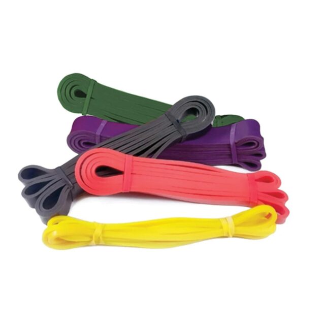 Large Extralink Resistance Bands Set, Power Band 5-Piece Premium Exercise Bands - imagine 3