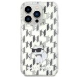 Karl Lagerfeld KLHCP15XHNCMKLT iPhone 15 Pro Max 6.7" transparent hardcase Monogram Choupette - imagine 3