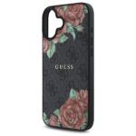 Guess GUHMP16SP4ROPEMCK iPhone 16 6.1" black hardcase 4G Flowers Print MagSafe - imagine 6