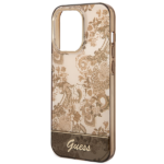 Guess GUHCP14XHGPLHC iPhone 14 Pro Max 6,7" ochre hardcase Porcelain Collection - imagine 6