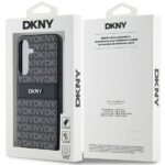 DKNY DKHCS24SPRTHSLK S24 S921 black hardcase Leather Mono Stripe & Metal Logo - imagine 8